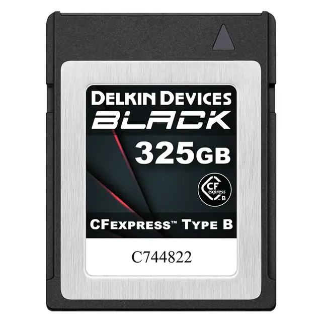 Delkin CFexpress Black 325GB R1725/W1530 