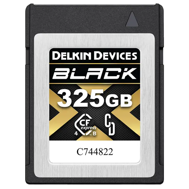 Delkin CFexpress Black 4.0 325GB Type B 325GB. R3530/W3250 