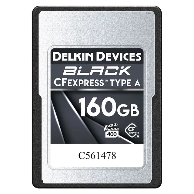 Delkin CFexpress Black VPG400 160GB R880/W790 -  Type A 