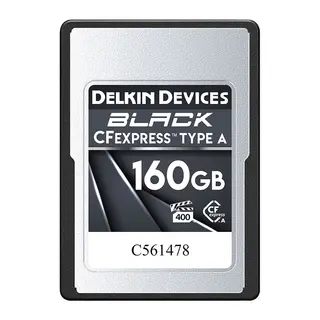 Delkin CFexpress Black VPG400 160GB R880/W790 -  Type A