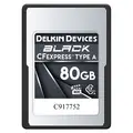 Delkin CFexpress Black VPG400 80GB R880/W730 -  Type A