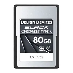 Delkin CFexpress Black VPG400 80GB R880/W730 -  Type A