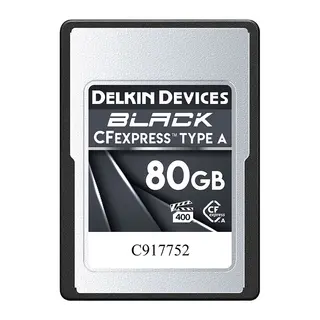 Delkin CFexpress Black VPG400 80GB R880/W730 -  Type A