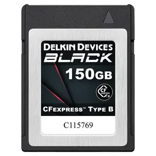 Delkin CFexpress Black 150GB Type B R1725/W1530