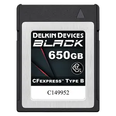 Delkin CFexpress Black (G3) 650GB R1725/W1530