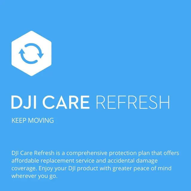 DJI Care Refresh 1-Year Plan Osmo Action 3 