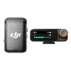 DJI Mic 2 (1 TX + 1 RX) 1 Mikrofon/Sender + 1 mottaker