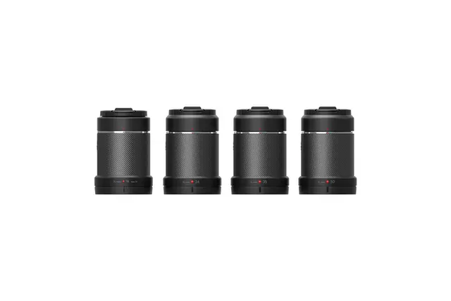 DJI Zenmuse X7 Objektiv set DL-S 16mm, DL 24mm, DL 35mm, DL 50mm 