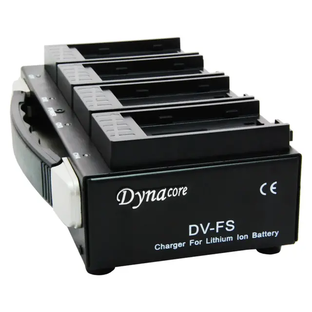 Dynacore DV-FS Sony NP-F Type Battery Charger 4-Channel 