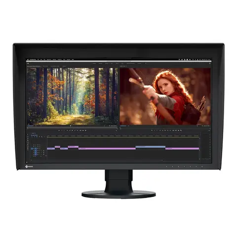 Eizo ColorEdge CG2700X 27&quot; 4K Sort 27&quot; Monitor m/Kalibreringssensor