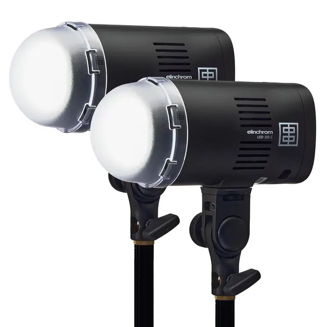 Elinchrom 100c LED Light Dual Kit 100W Bi-Color LED lampe OCF feste 