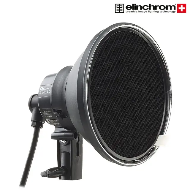 Elinchrom Q-Reflector 56° 18 cm Metallreflektor ELB/Quadra med Gridfeste 