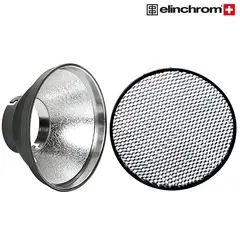 Elinchrom Q-Reflector 56&#176; 18 cm M/Grid Metallreflektor KIT inkl 30&#176; grid/raster