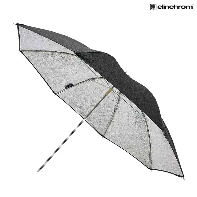 Elinchrom Umbrella KIT 83cm 2stk Paraply SET 1stk Sølv + 1stk Transparent 