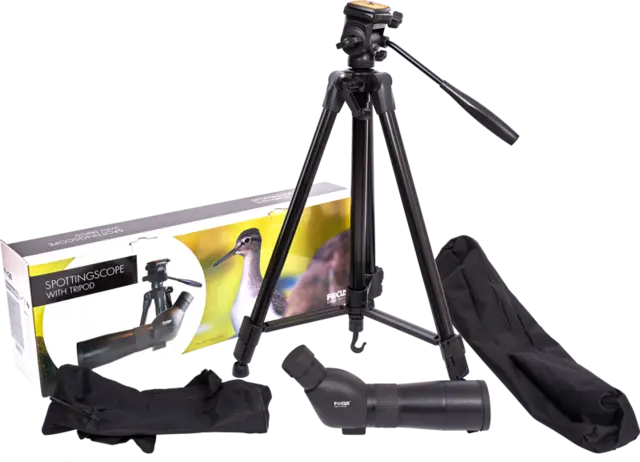 Focus Hawk 15-45X60 + Tripod 3950 Spottingscope inkl stativ 