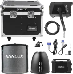 Nanlux Evoke 2400B Spot Light Flight Case with 45&#176; Soft bag