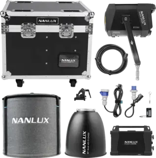 Nanlux Evoke 2400B Spot Light Flight Case with 45&#176; Soft bag