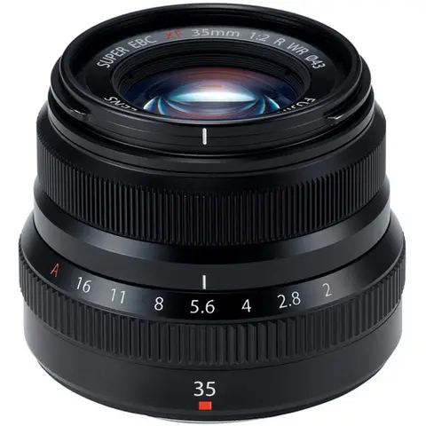 Fujifilm XF 35mm f/2.0 WR Sort Fujinon XF 35mm f/2.0 WR &#216;43 mm