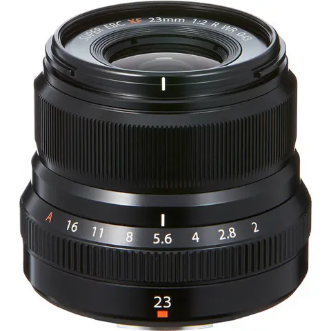 Fujifilm XF 23mm f/2.0 R WR Sort