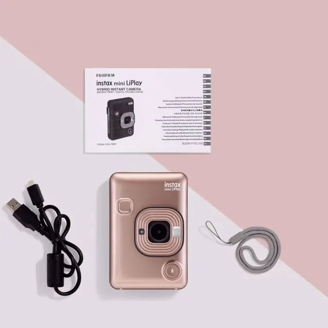 Fujifilm Instax Mini LiPlay Blush Gold 