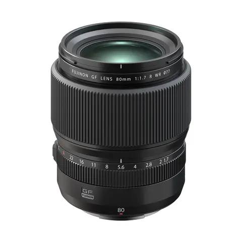 Fujifilm GF 80mm f/1.7 R WR Lyssterk optikk til GFX