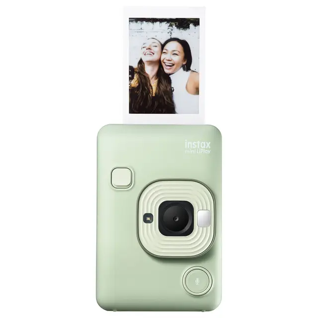 Fujifilm Instax Mini LiPlay Matcha Green Hybrid Instant Camera 
