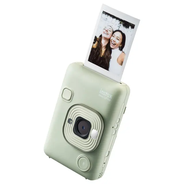 Fujifilm Instax Mini LiPlay Matcha Green Hybrid Instant Camera 