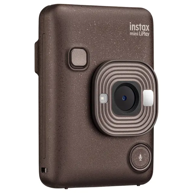 Fujifilm Instax Mini LiPlay Deep Bronze Hybrid Instant Camera 