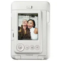 Fujifilm Instax Mini LiPlay Misty White Hybrid Instant Camera