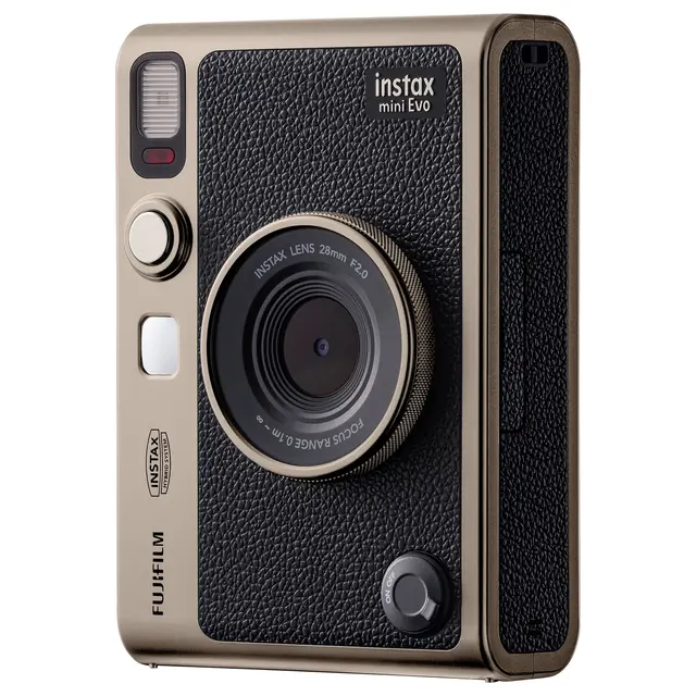 Fujifilm Instax Mini Evo Gold 90th Anniversary Kit. Limited Edition 