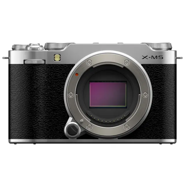 Fujifilm X-M5 Kamerahus Sølv 26.1 MP. APS-C. X-Processor 5 