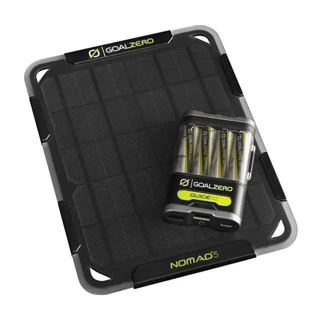 Goal Zero Guide 12 Solar Kit Solcelle og powerbank 