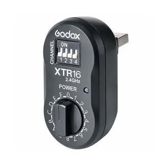 Godox Power Remote Receiver XTR-16 2.4G Tr&#229;dl&#248;s mottaker