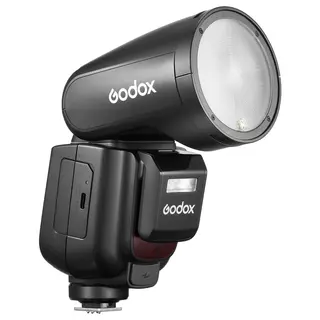 Godox V1Pro Blits OM System/Panasonic Oppladbar Speedlite TTL Blits