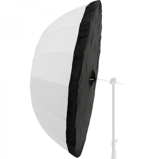 Godox 130cm Umbrella Cover Black/Silver Sort/Sølv Parabolic paraplyreflektor 