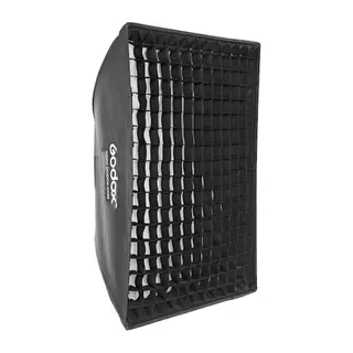 Godox Softbox med Grid 60x60cm Bowens Standard Softboks m/raster. Bowens m.fl.