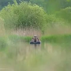 Grebe Flyteskjul Flytende Fotoskjul