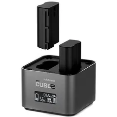 H&#228;hnel Procube 2 Twin Charger Nikon Dobbellader for Nikon EN-EL15 m.fl.