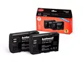 H&#228;hnel Procube 2 Twin Charger Canon kit Inkludert 2x Canon HL-E6 Batterier