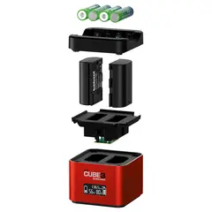 H&#228;hnel ProCube 3 Twin Charger Canon For LP-E6/E6N/E6NH/LP-E6P/LP-E8/LP-E17