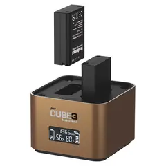 H&#228;hnel ProCube 3 Twin Charger Olympus For BLN-1, BLS-5 og BLH-1