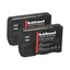 H&#228;hnel Batteri HL-E6P/LP-E6P 2pk Canon 2x.Tilsvarer LP-E6/LP-E6N/LP-E6NH/LP-E6P