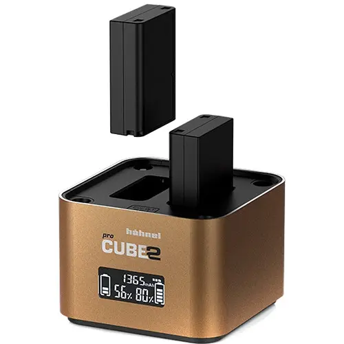 Hähnel Procube 2 Twin Charger Olympus Dobbellader for BLN-1, BLS-5 m.fl. 