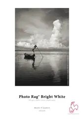 Hahnem&#252;hle Photo Rag Bright White 310 g Rull, 17&quot;x12m