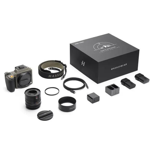 Hasselblad X2D 100C Earth Explorer 100MP. Med XCD 2,5/55V 