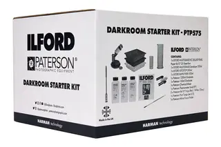 Ilford/Paterson Darkroom starter kit Sort/hvit papirfremkallings kit