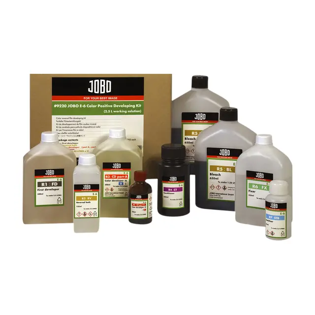 Jobo E-6 Farge Positiv Kjemi Kit 2,5l 