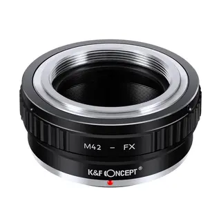 K&amp;F Concept Adapter M42 til Fujifilm X 42mm skrufatning til Fuji XF kamera