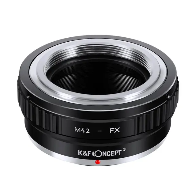 K&F Concept Adapter M42 til Fujifilm X 42mm skrufatning til Fuji XF kamera 