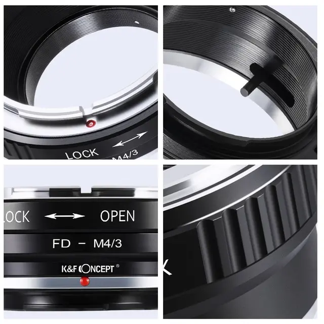 K&F Concept Adapter Canon FD til M43 Adapter Canon FD til M43 